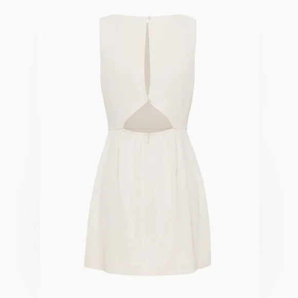 NWOT Aritzia Babaton Off White Ivory Spectre Dress size 6 - Picture 5 of 13